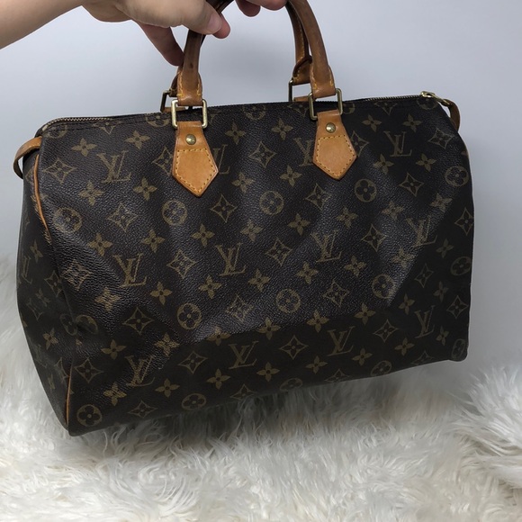Authentic Louis Vuitton Hand Bag Speedy 35 - Picture 2 of 16